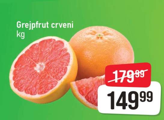 GREJPFRUT crveni