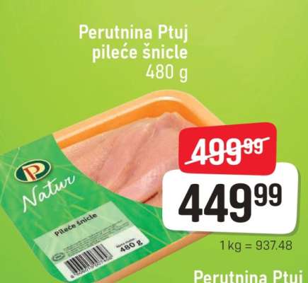 Perutnina Ptuj pileće šnicle