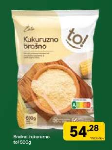 Brašno kukuruzno tol 500g