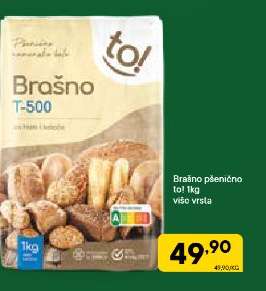 Brašno pšenično to! 1kg