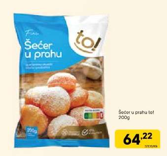 Šećer u prahu to!