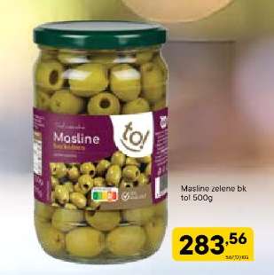 Masline zelene bk tol