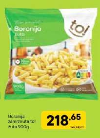 Boranija zamrznuta tol žuta 900g