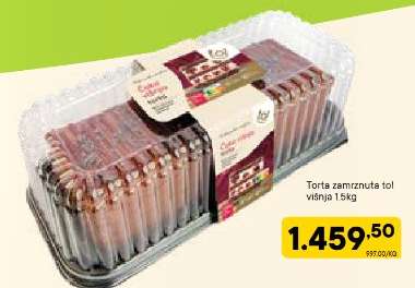 Torta zamrznuta tol višnja 1.5kg