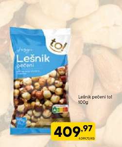 Lešnik pečeni tol