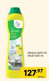 Abraziv tečni hit limun 500 ml