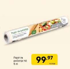 Papir za pečenje hit