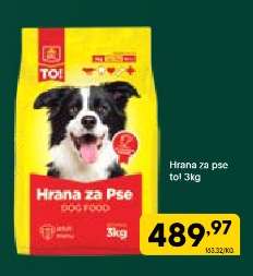 Hrana za pse tol 3kg