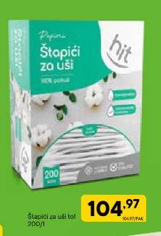 Štapići za uši tol