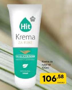 Krema za ruke hit 100ml