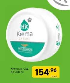 Krema za ruke hit 200 ml