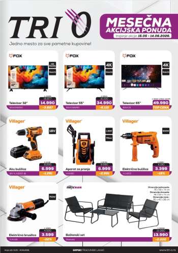 Tri O katalog - 15.05.2026 - 14.06.2026.