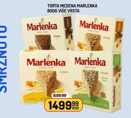 Torta medena Marlenka
