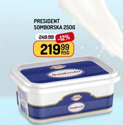 President Somborska 250g