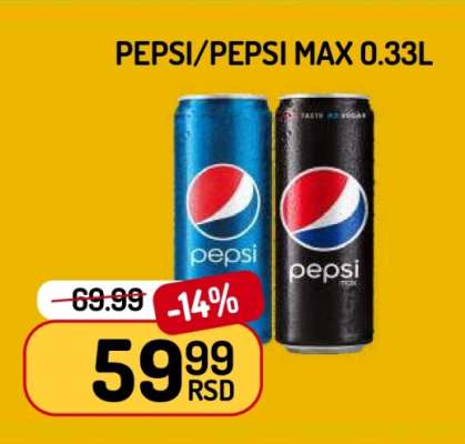 Pepsi, Pepsi Max, 0,33l