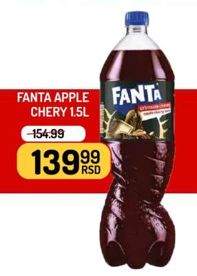 Fanta Apple Cherry 1.5L