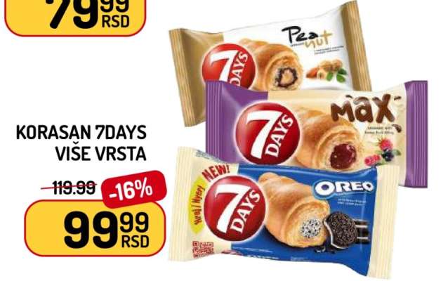 KORASAN 7DAYS VIŠE VRSTA