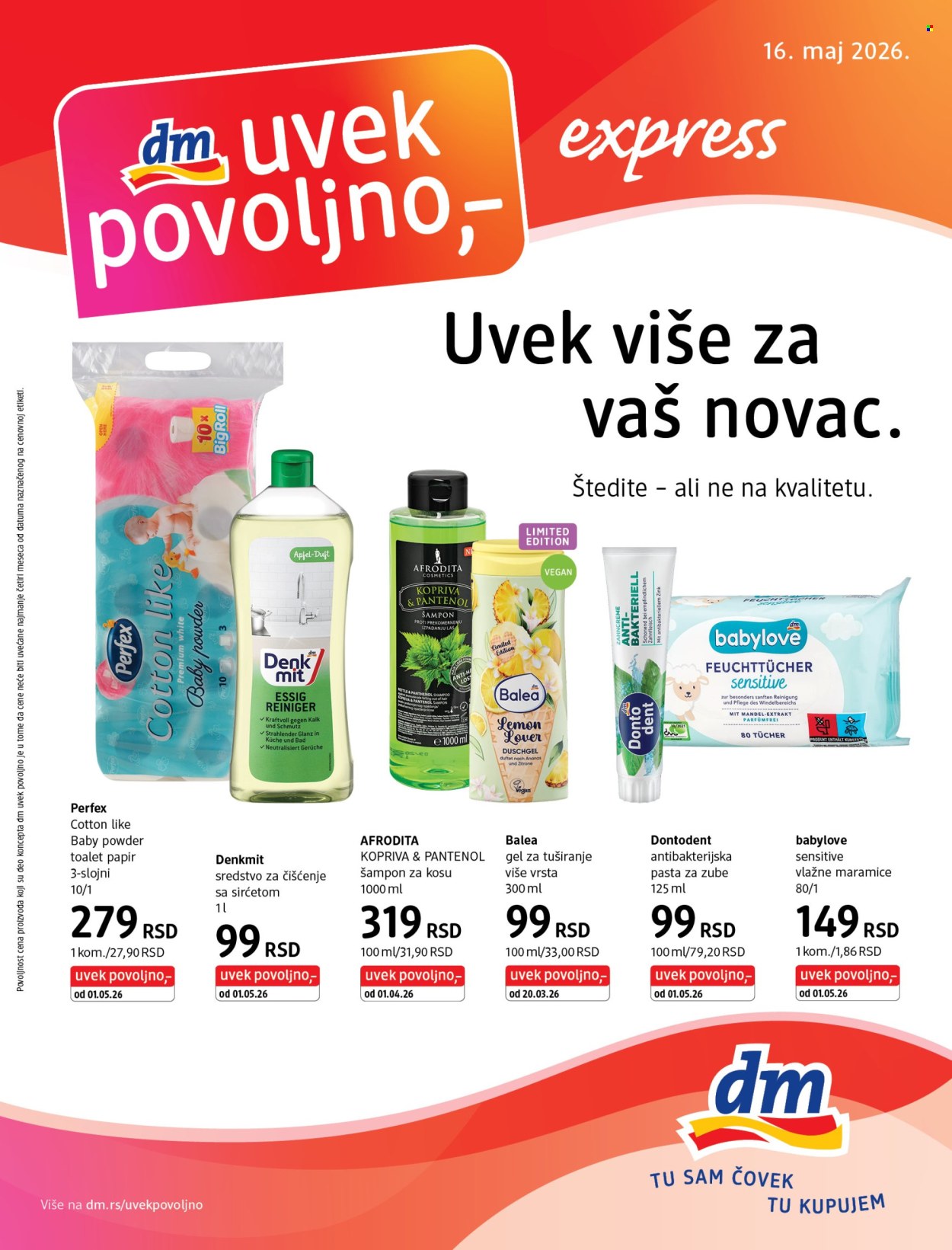 dm drogerie katalog. Stranica 1