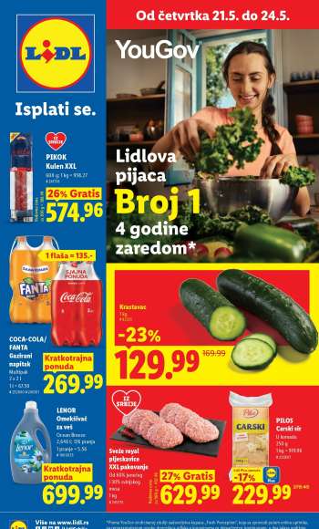 Lidl katalog - 21.05.2026 - 27.05.2026.