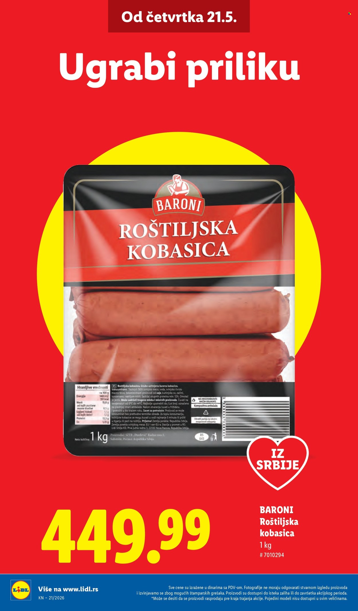 Lidl katalog - 21.05.2026 - 27.05.2026. Stranica 4