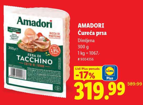Amadori Ćureća prsa