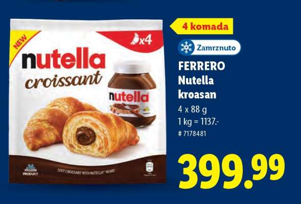 Ferrero Nutella kroasan