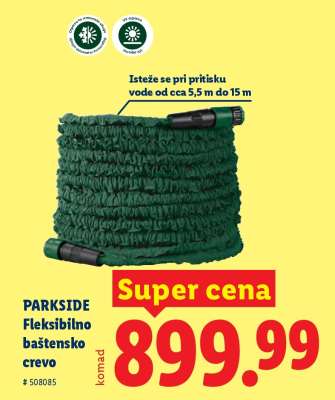 PARKSIDE Fleksibilno baštensko crevo