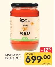 Med livadski PerSu 950 g