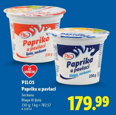 Pilos Paprika u pavlaci
