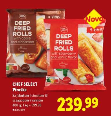 CHEF SELECT Piroške