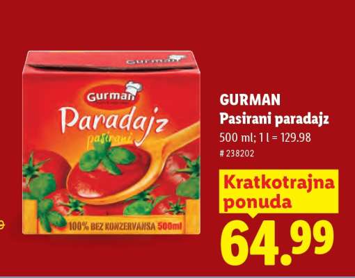 Gurman Pasirani paradajz