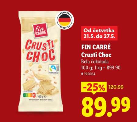 Fin Carré Crusti Choc