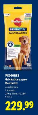 Pedigree Grickalice za pse Dentastix