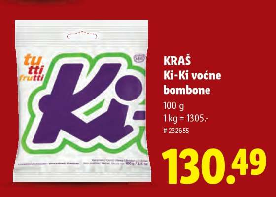 Kraš Ki-Ki voćne bombone