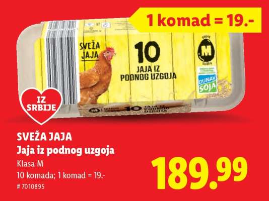 SVEŽA JAJA