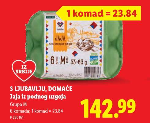 Jaja iz podnog uzgoja