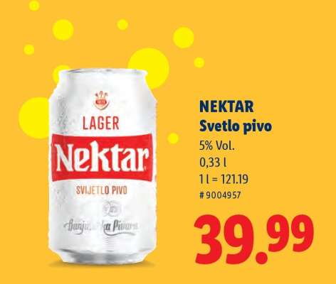 Nektar Svetlo pivo