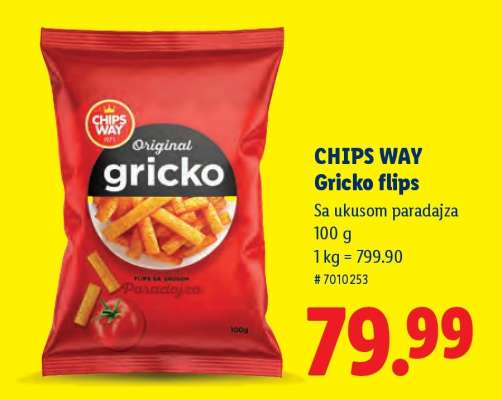 Chips Way Gricko - flips