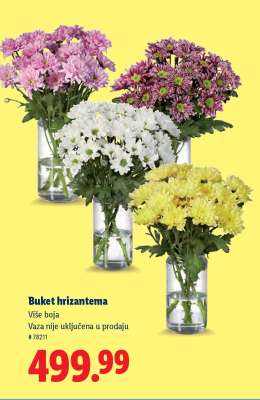 Buket hrizantema
