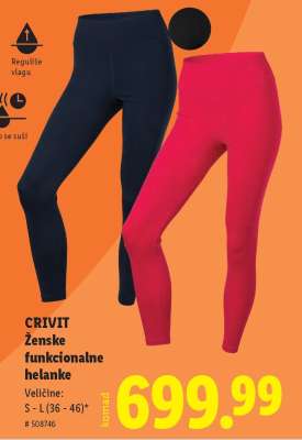 Crivit Ženske funkcionalne helanke