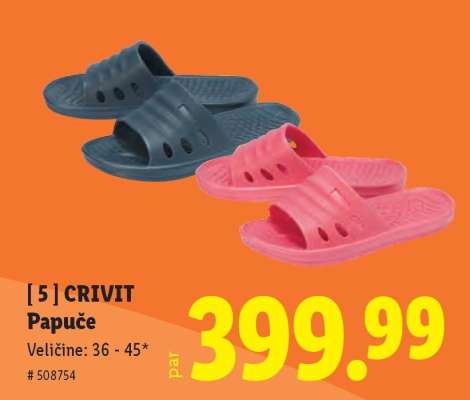 CRIVIT Papuče