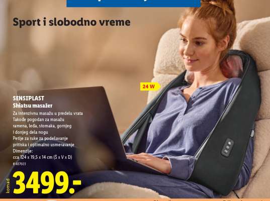 sensiplast Shiatsu masažer