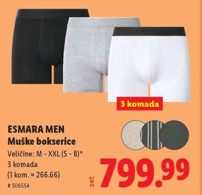 esmara MEN Muške bokserice