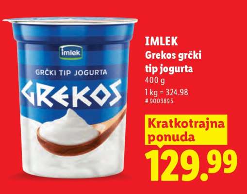 IMLEK Grekos grčki tip jogurta