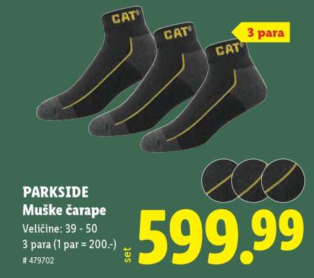 Parkside Muške čarape