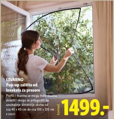LIVARNO Pop-up zaštita od insekata za prozore