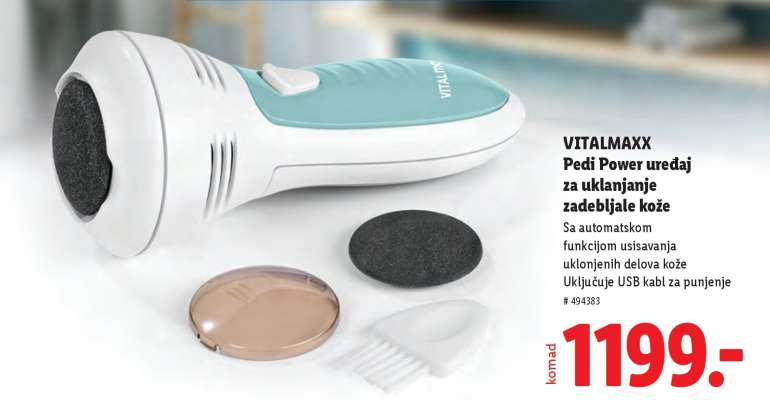 VITALMAXX Pedi Power uređaj