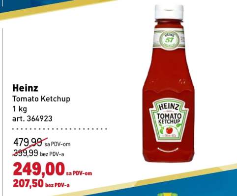 Heinz tomato ketchup