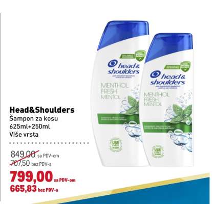 HEAD & SHOULDERS