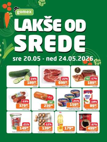 Gomex katalog - 20.05.2026 - 24.05.2026.